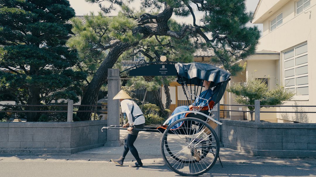 人力車で出雲を巡る、レトロな体験