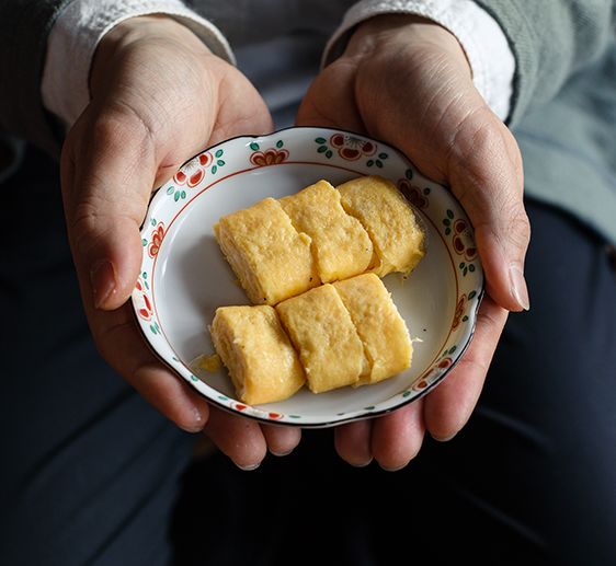 伝統の醤油でクッキング
