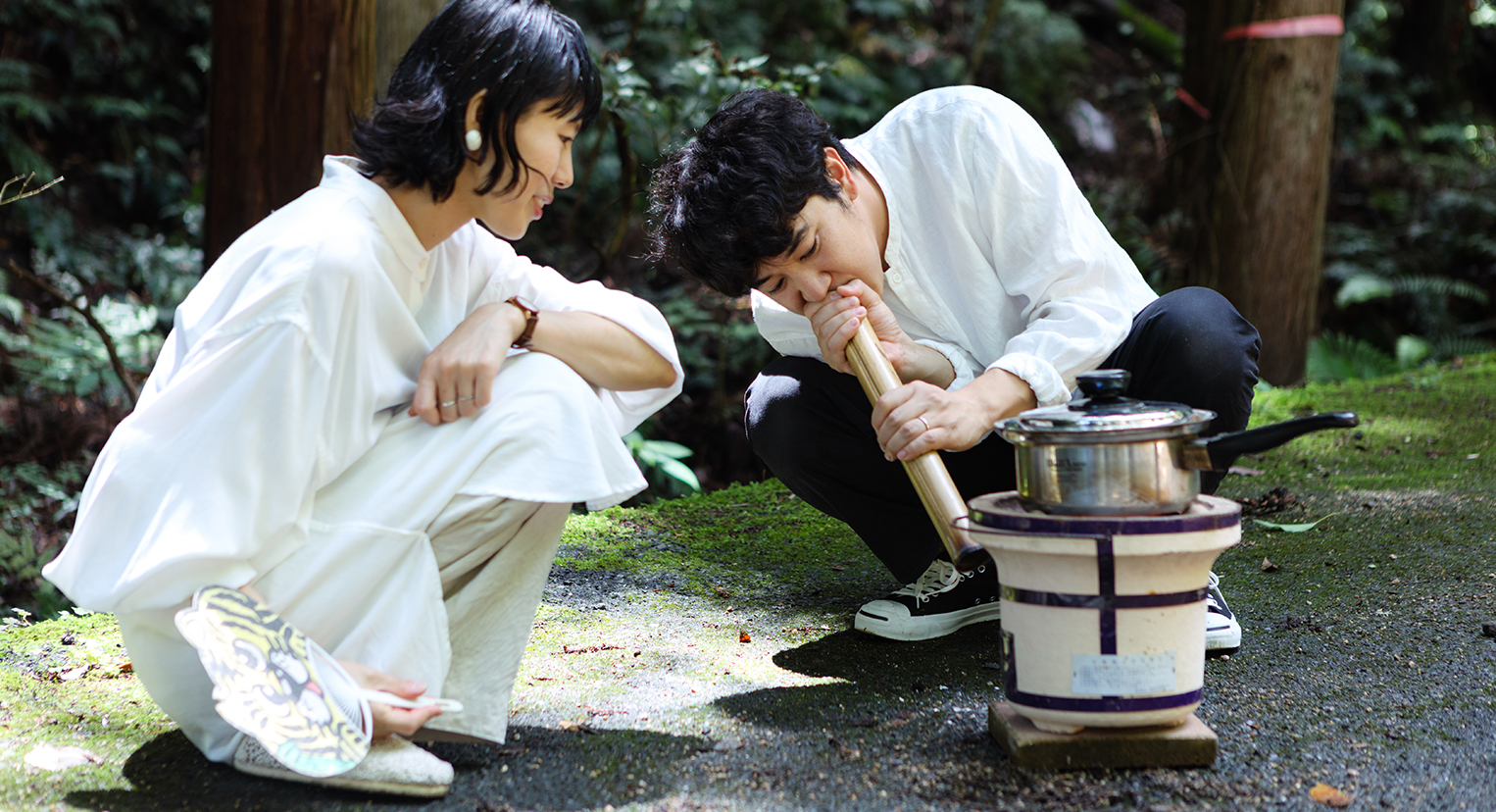 海の恵みで塩をつくる